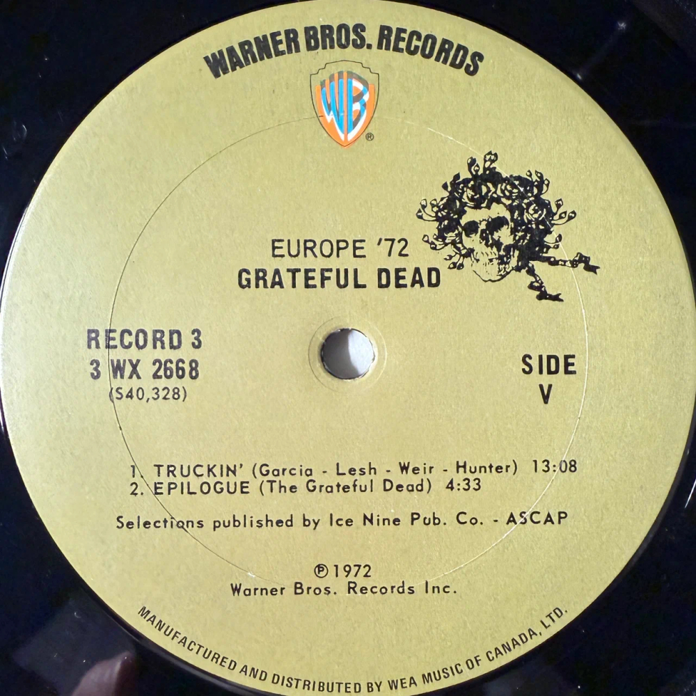 The Grateful Dead ‎– Europe '72 3LP (Канада 1972г.)