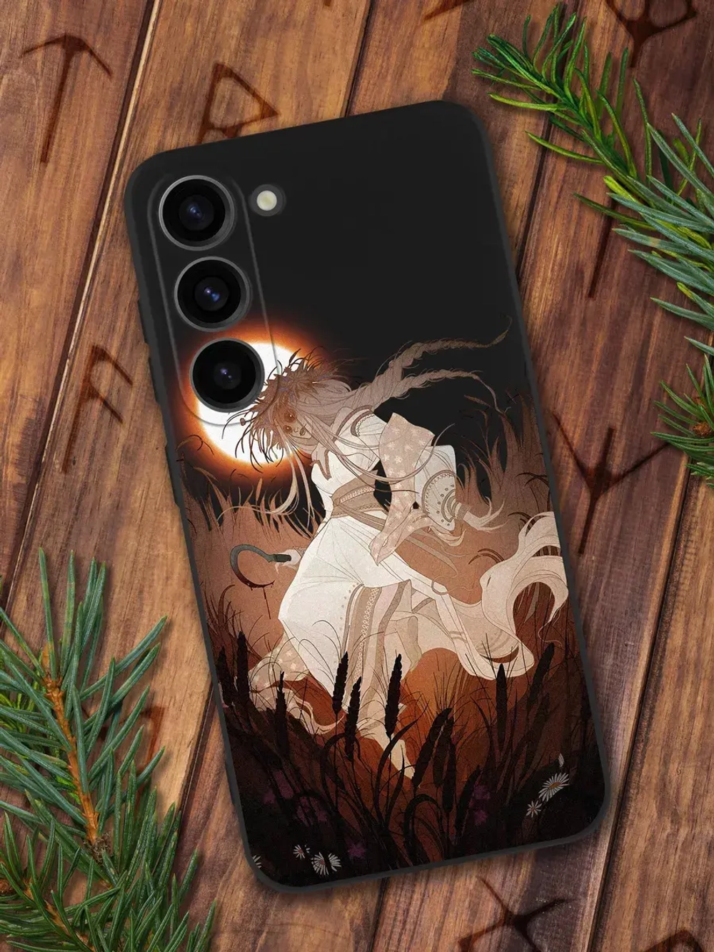 Чехол на Samsung S23 с принтом