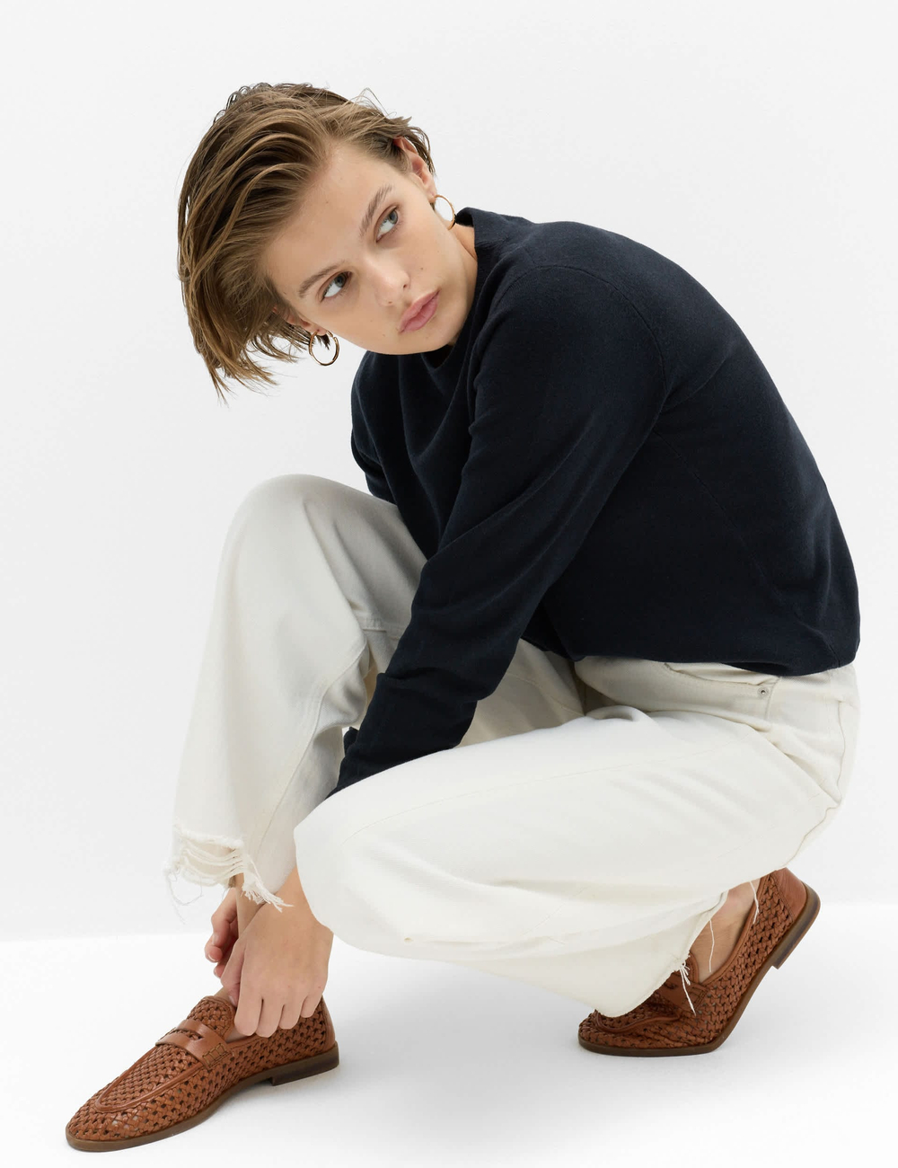 Свитер с круглым вырезом Air-Yarn - Marks & Spencer