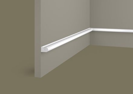 Заглушка к рейке RX007 правая Ecopolymer, 23x15 мм