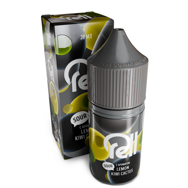 Купить Ароматизатор Rell Gray 28 мл - Sour Lemon Kiwi Cactus