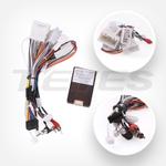 Магнитола для Toyota Land Cruiser Prado 120, Lexus GX470 (JBL, экран климата внизу) - Teyes LUX ONE 360 монитор 12.3" на Android 10, Быстрая, CarPlay, 4G SIM-слот, 4 камеры в комплекте