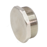 Заглушка латунь никель Ду 20 (3/4") НР VALFEX VF.583.N.034