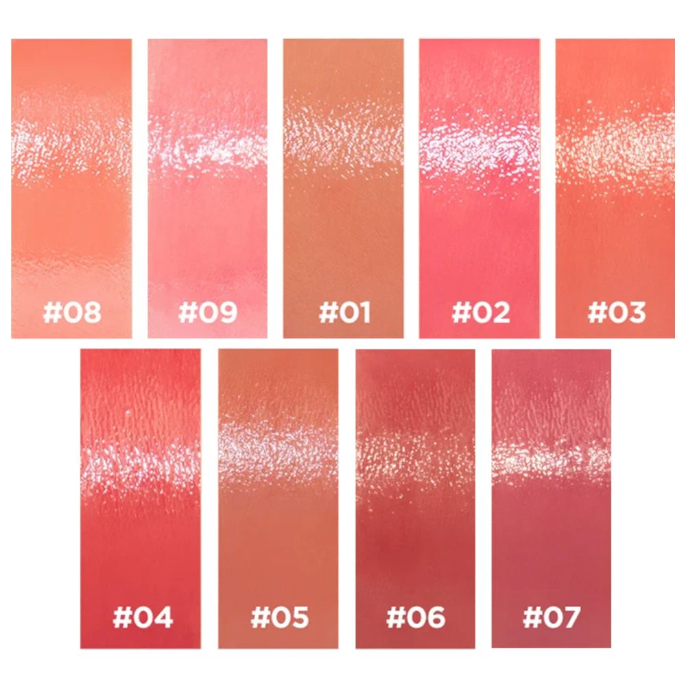 Тающий оттеночный бальзам для губ Rom&Nd Glasting Melting Balm 08 Coralia (тёплый коралловый)
