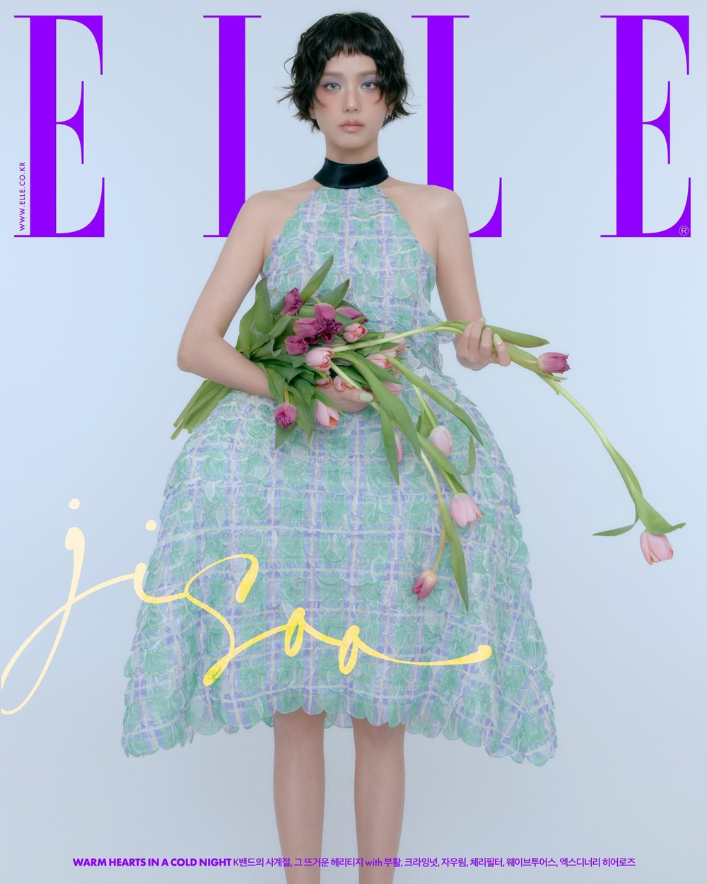 публикация ELLE - 2025.12 JISOO A Type