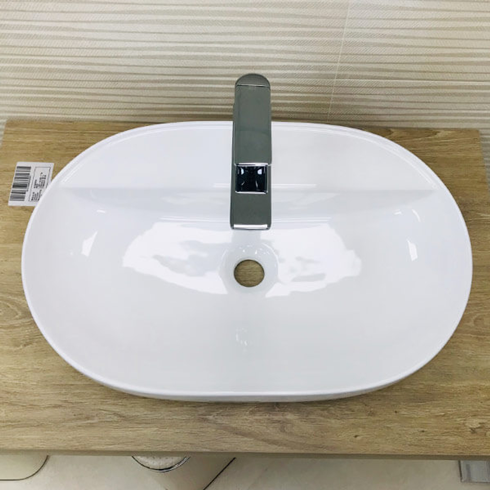 Раковина накладная AVS Луиза 61x40 белая 801-0221-61GW