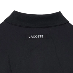 Мужское теннисное поло Lacoste Ultra Dry Jacquard Crocodile Tennis - black