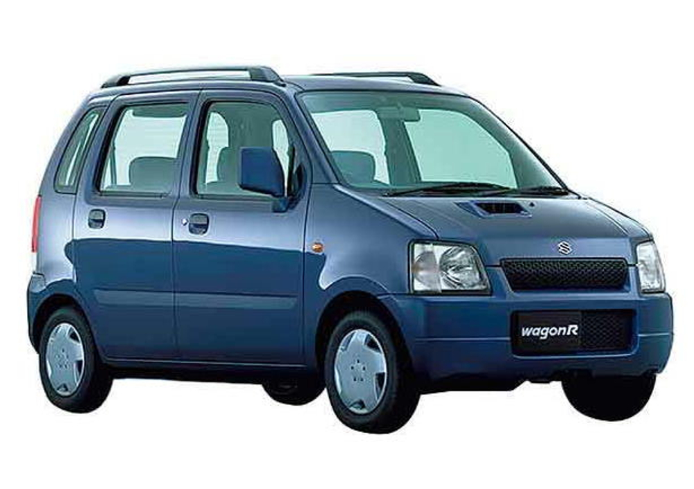 Порог Suzuki Wagon R 1998-2003, Mazda AZ Wagon 1998-2008 (1мм)
