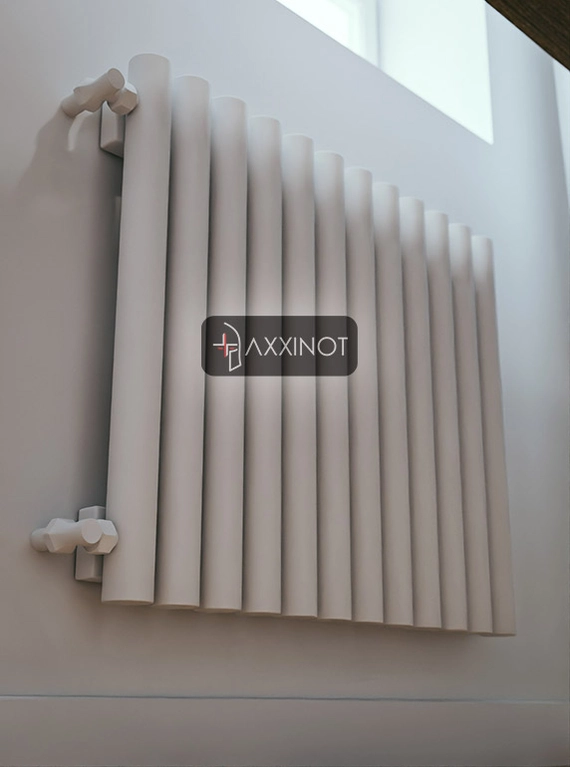 Axxinot Mono V 800 - вертикальный трубчатый радиатор высотой 800 мм, белый