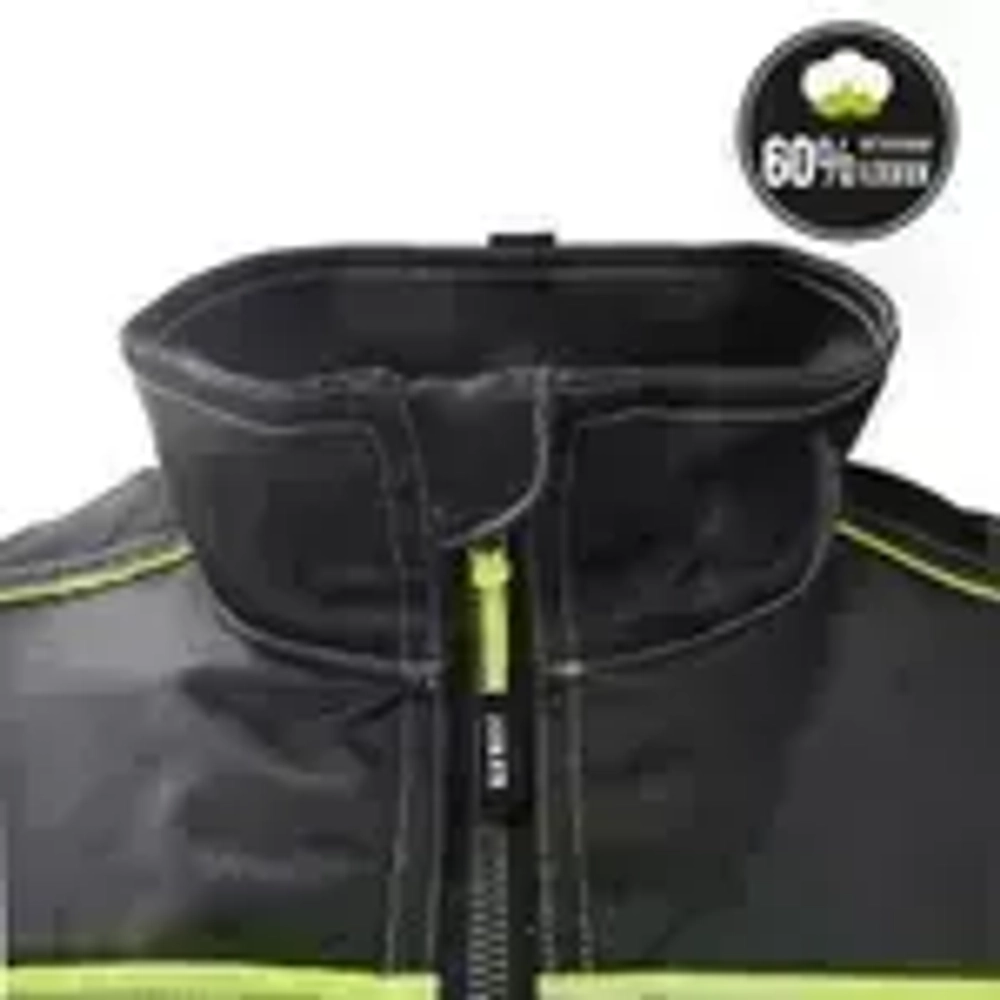 Костюм мужской (комплект) т/серый,лимон и чёрный (48-50) 96-100 182-188 КОРВЕТ КОТТОН сер/лим (48-50) 182-188