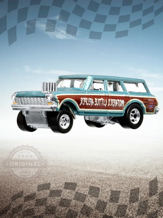 Машинка Хот Вилс Премиум 64 Chevy Nova Gasser FPY86 HCK21