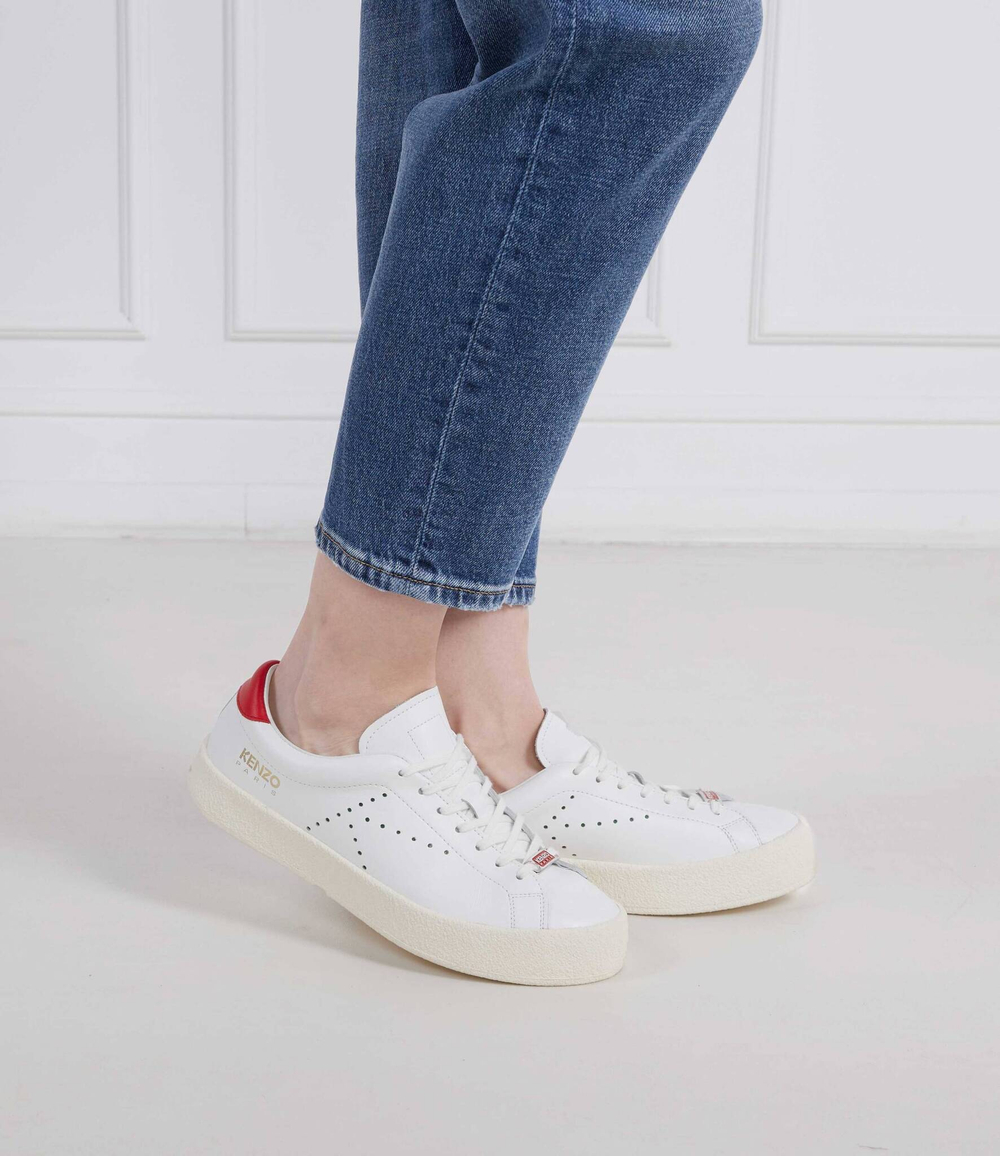 Кожаные кроссовки Kenzo - белый(FC62SN030L50)