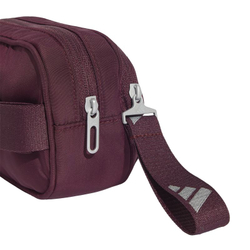 Adidas Sports Waist Bag — бордовый/серебристый металлик