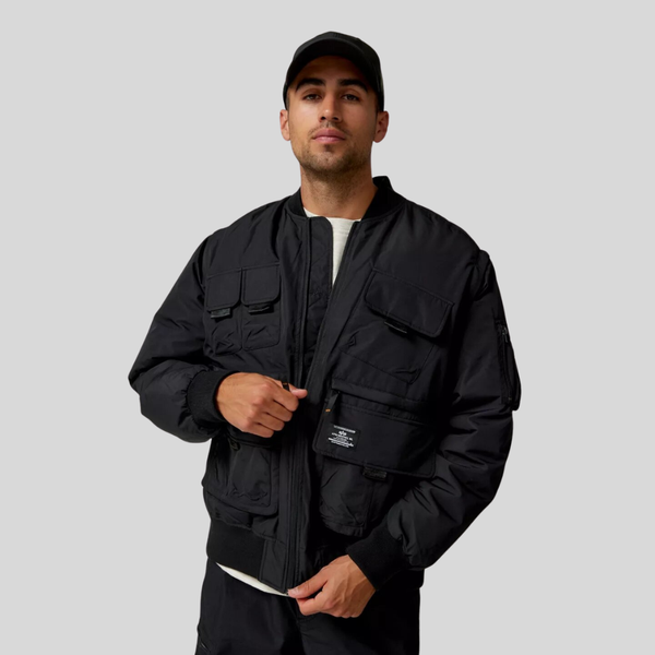 Бомбер Alpha Industries Multi Pocket Bomber Jacket Black (Черный)