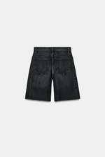 ДЖИНСОВЫЕ ШОРТЫ RELAXED СО СРЕДНЕЙ ПОСАДКОЙ — ZW COLLECTION — ZARA