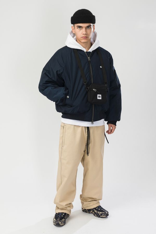 Бомбер Зимний Bomber Wide Navy - фото 5