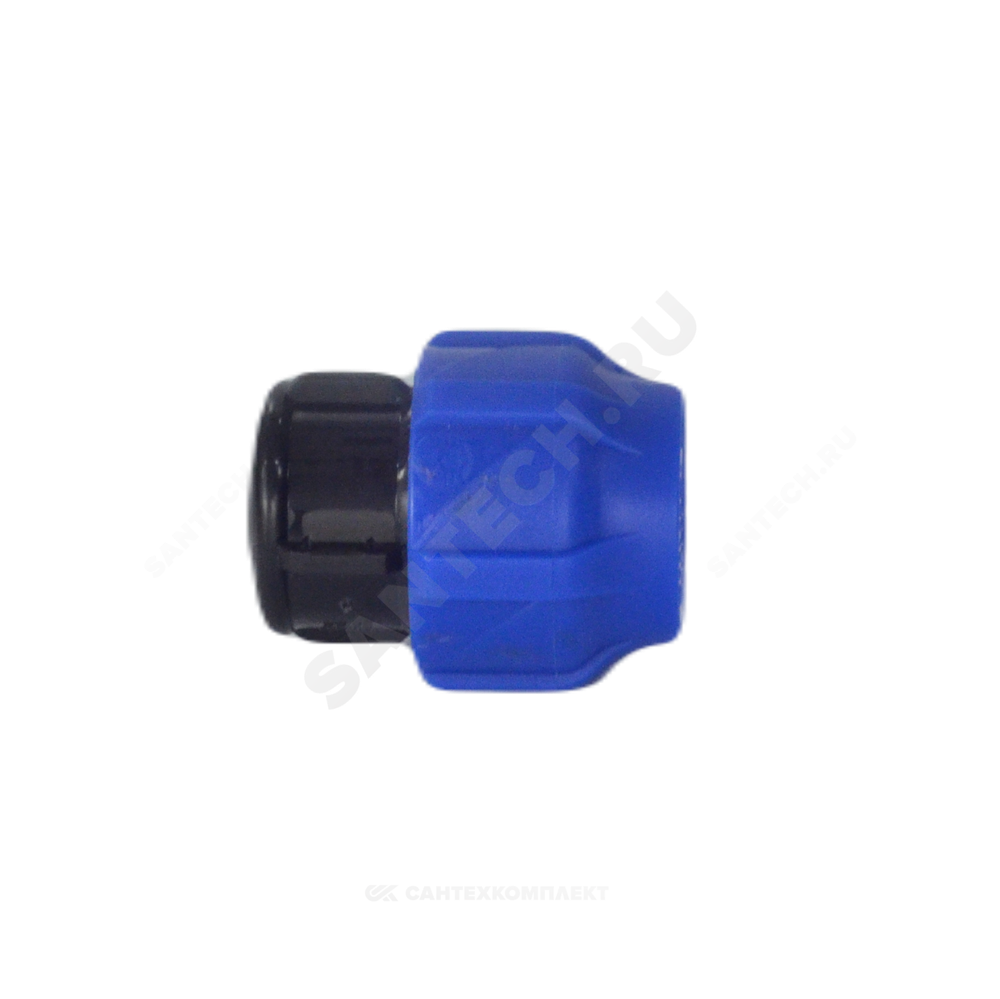 Заглушка компрессионная ПЭ Дн 25 Ру16 VALFEX 121001123025