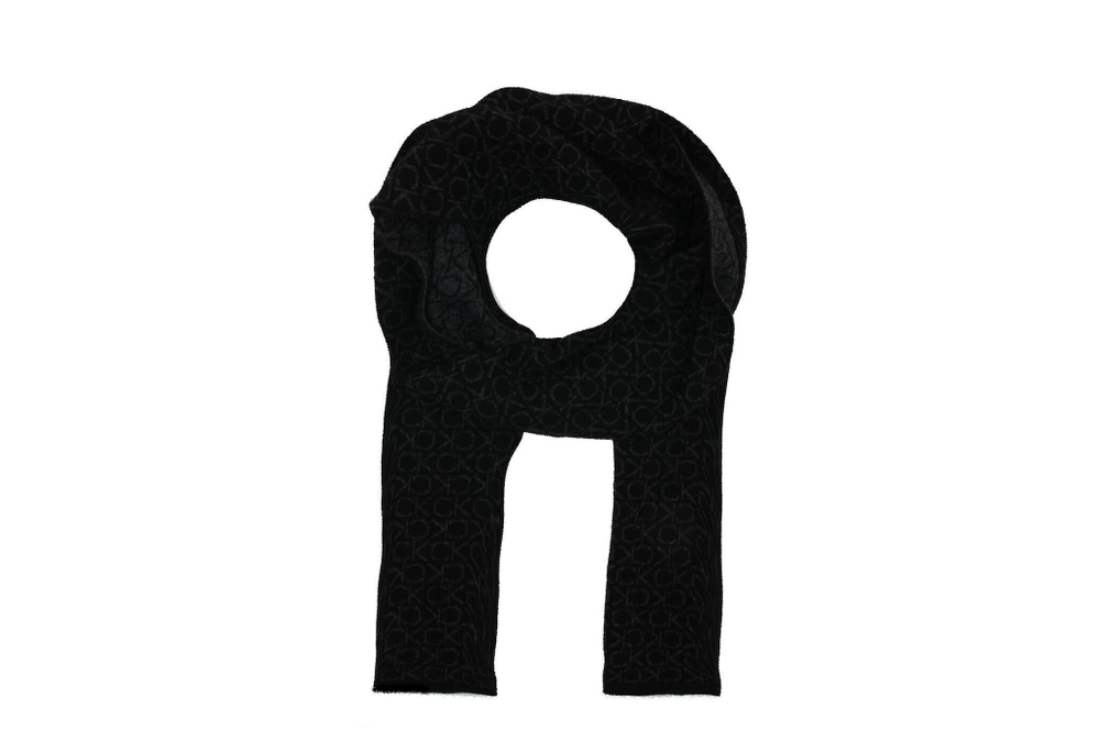 Шаль + шляпа GS MONOGRAM SCARF+BEANIE Calvin Klein - черный(K50K511026)