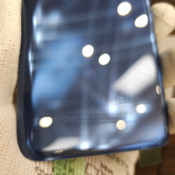Крышка для Samsung S9 Plus - стеклянная панель "хорошее качество" (синего цвета)