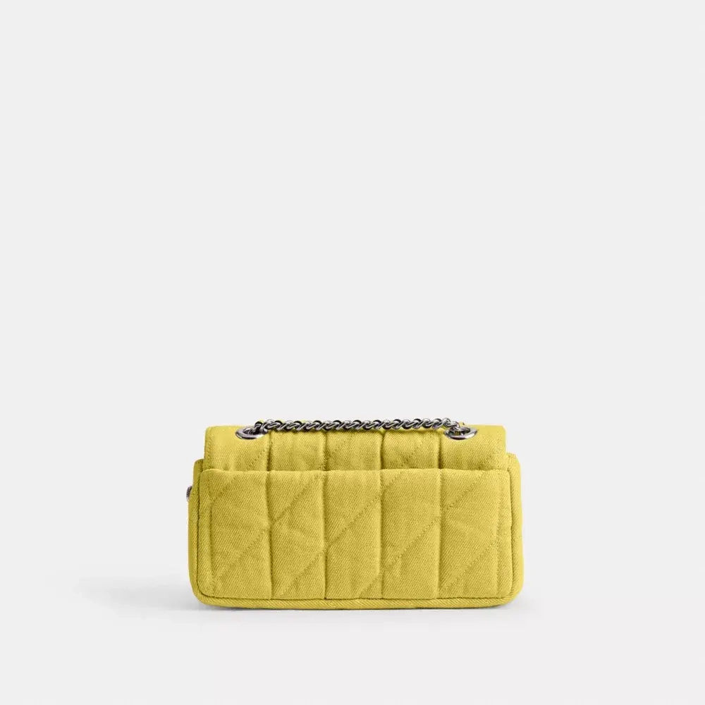 COACH СУМКА ЧЕРЕЗ ПЛЕЧО TABBY 20 С МЯГКОЙ ПОДКЛАДКОЙ, ЖЕЛТЫЙ