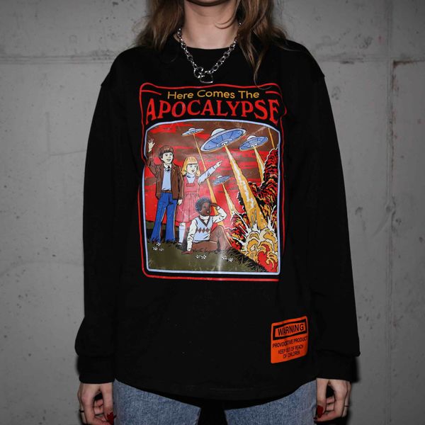 Лонгслив SR by Epic Merch Apocalypse Черный - фото 3