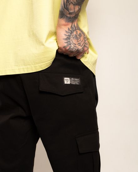 Брюки COOL PENGUIN Jogger Fleece Twill (Черный)