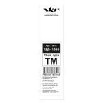 Карандаш чернографитный ТМ (HB) 12 шт, 12Д-1593 серебряно-бордовый Metallic shine, ВКФ MS01-12Д