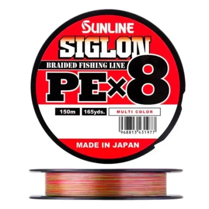 Плетенка Sunline Siglon PE X8, Multicolor (150м)