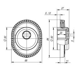 Броненакладка ARMADILLO ET/ATC-Protector 1CL-25 BB-17 корич.бронза /34901/