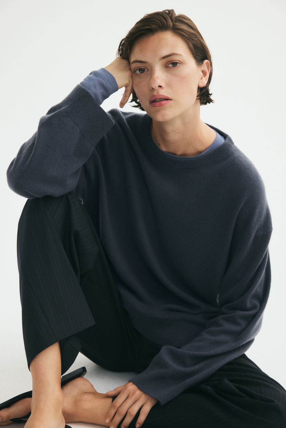 Тонкий кашемировый джемпер - H&M
