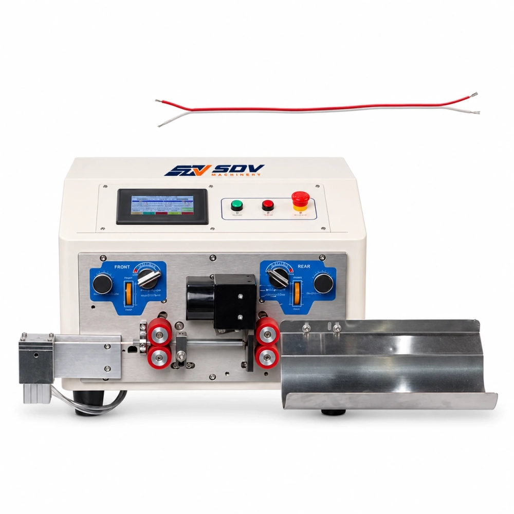 Двухпроводная станок для прорезки и снятия (0,1–2,5 мм²) SDV-EW-3090