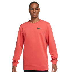 Мужская теннисная кофта Nike Dri Fit LS Crew M - lobster/black
