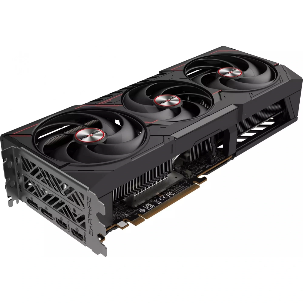 Видеокарта Sapphire AMD Radeon RX 9070 XT PULSE GAMING 16GB GDDR6 DUAL HDMI DUAL DP