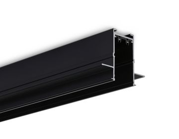 Шинопровод встраиваемый 2м под ГКЛ 12,6мм GL1010 BK чёрный Magnetic 220V Ambrella