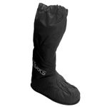Дождевые бахилы Rain boots / Цельная подошва / Черный