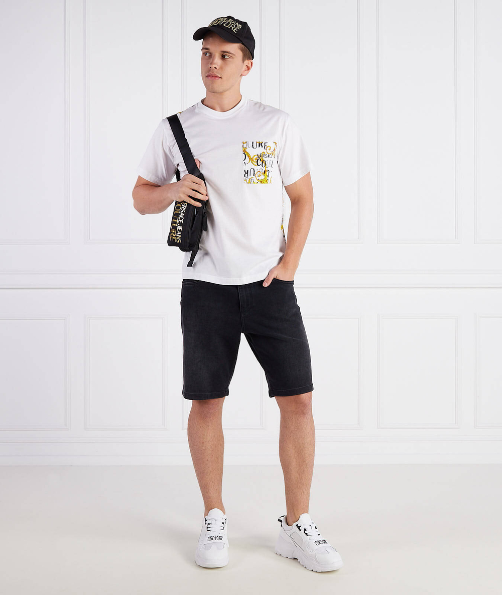 Футболка Versace Jeans Couture - белый(74GAH6R0JS161)
