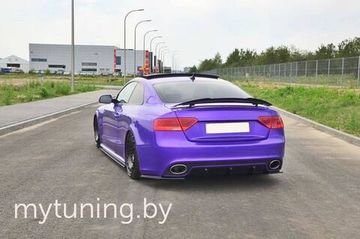 Сплиттеры бампера заднего боковые V.1 для AUDI RS5 B8 (10-15)