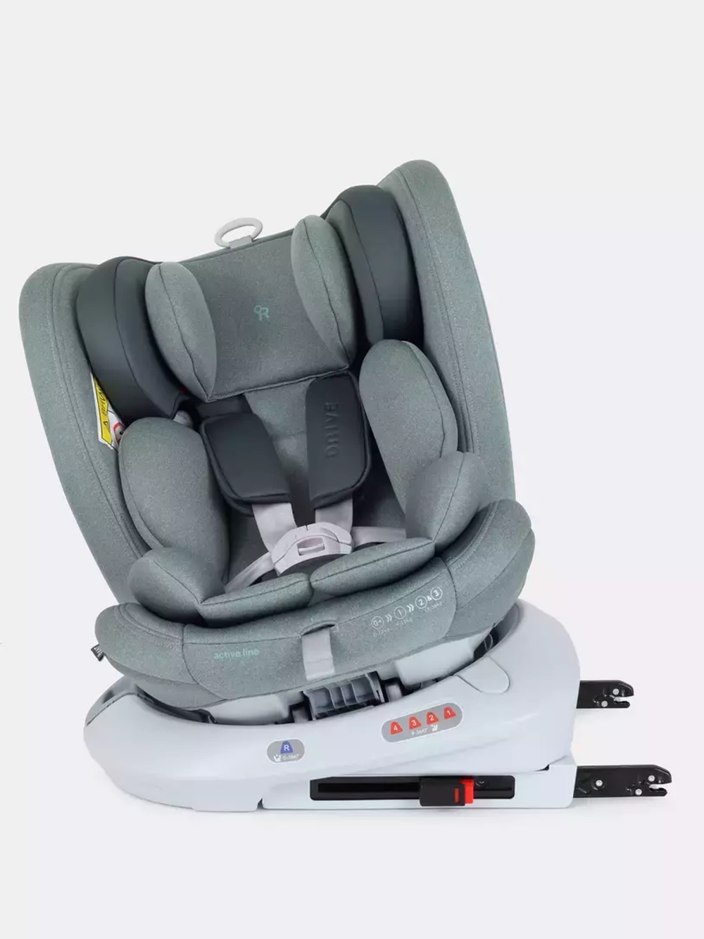 Автокресло Rant Drive Active Line 0/1/2/3 (0-36кг) Green/Зеленый isofix