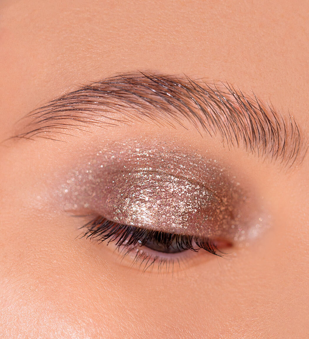 LuxVisage Тени для век жидкие тон 304 Ice Brown Glitter Rock 3 мл