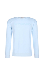 Худые RAISED INST. LOGO FLEECE CN Calvin Klein Jeans - голубой(IB0IB01957)