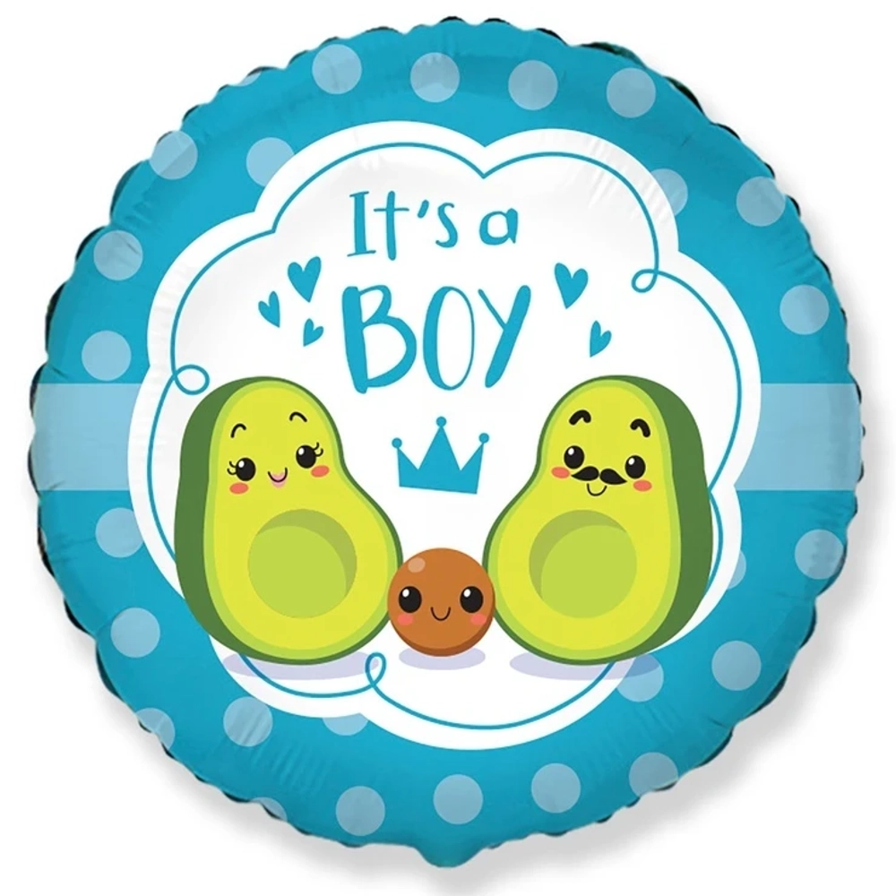 Шар IT'S A BOY Авокадо