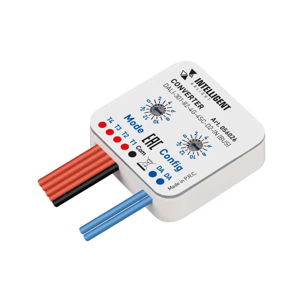 INTELLIGENT ARLIGHT Конвертер DALI-301-82-4G-4SC-D2-IN (BUS) (IARL, IP20 Пластик, 3 года) INTELLIGENT ARLIGHT Конвертер DALI-301-82-4G-4SC-D2-IN (BUS) (IARL, IP20 Пластик, 3 года)