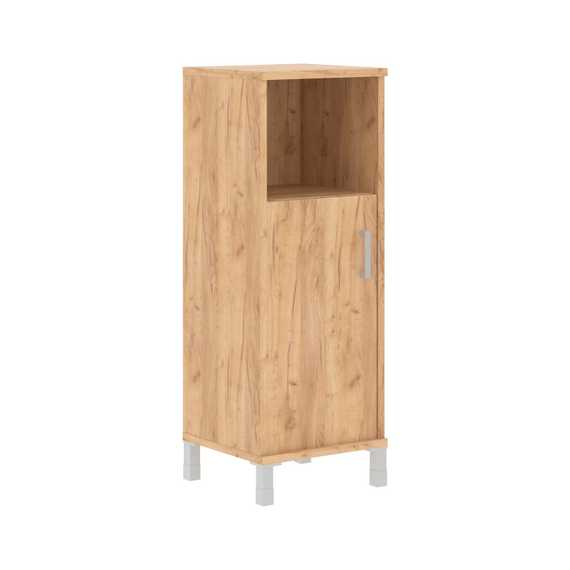 Шкаф-колонка средняя с глухой малой дверью B 421.2(L)  475х450х1286 BORN