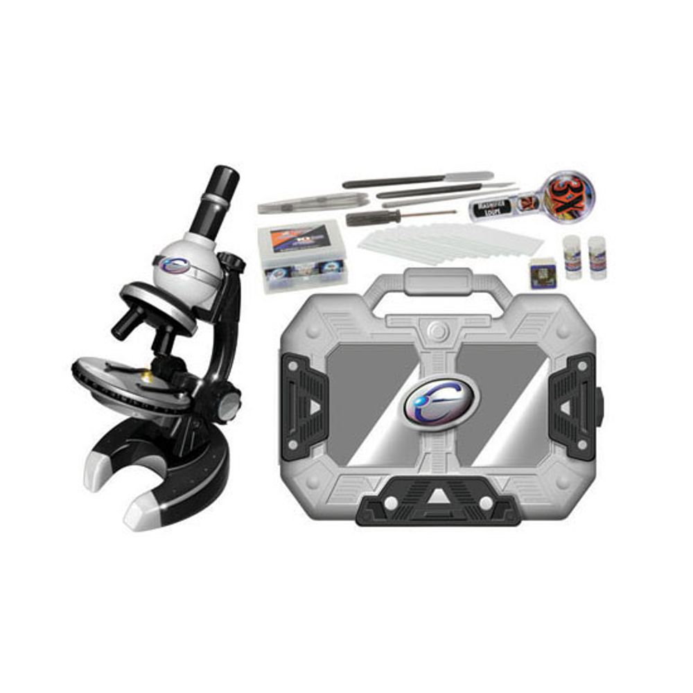 Микроскоп детский Eastcolight 150–1250x в белом кейсе Микроскоп детский Eastcolight 150–1250x в белом кейсе