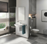 Комплект унитаза с инсталляцией Aquatek SET Aquatek Standard INS-0000012+KDI-0000002 + Grohe Bau Ceramic 39427000+39493000 с сиденьем Микролифт