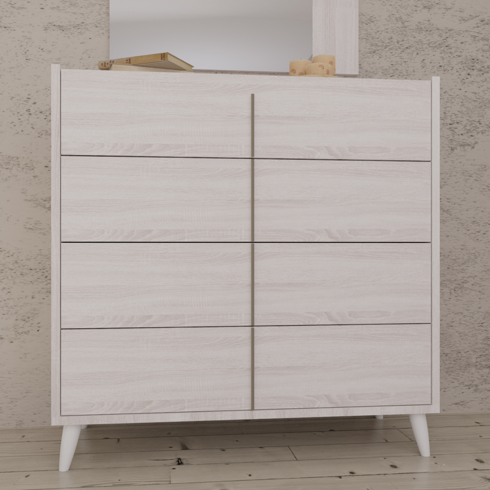 Комод на ножках Line 100 Nordico/Blanco Koala Beds