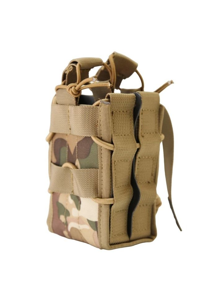 Подсумок без клапана двойной MOLLE (мультикам)