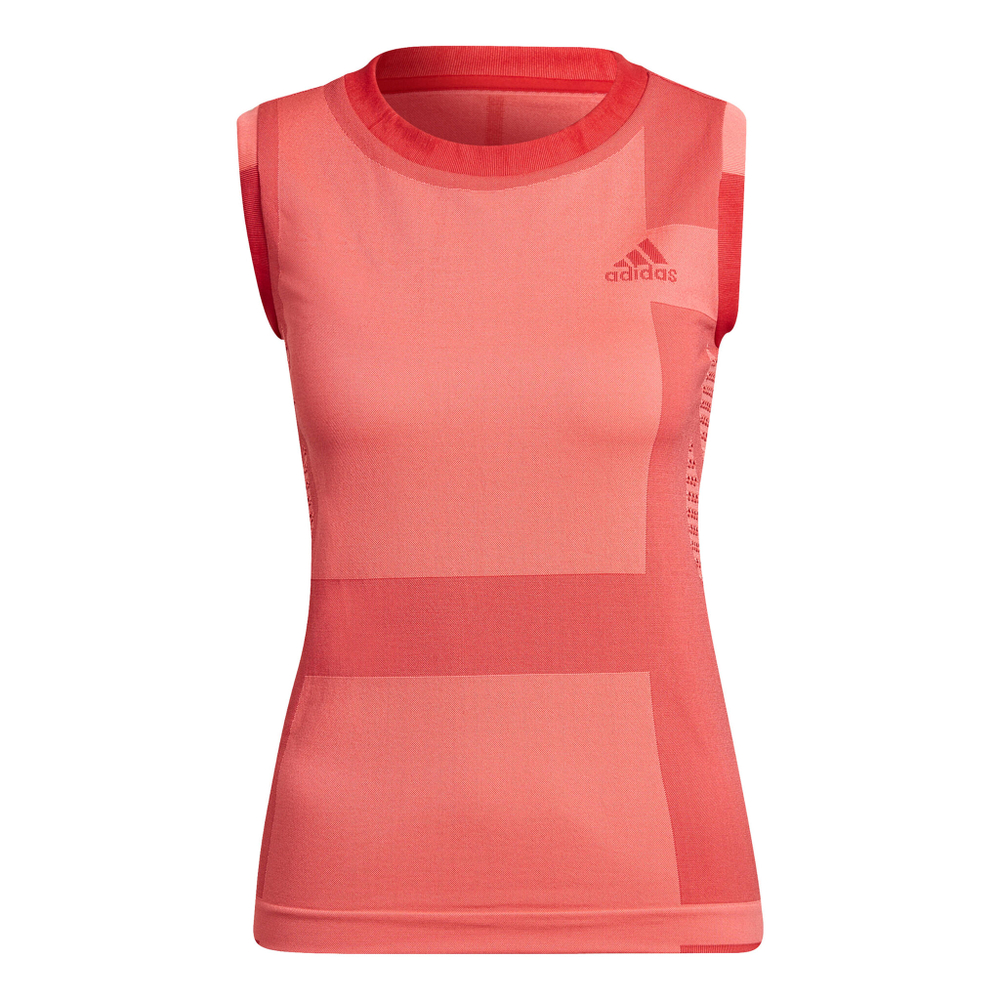 Женская теннисная майка adidas Tapered Premium Tank Top Women - Pink