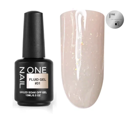 OneNail & Grape Professional Fluid Gel #31 - Гель жидкий, холодный, 15мл