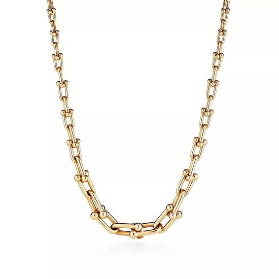 Градуированное колье из желтого золота HardWear Tiffany&Co